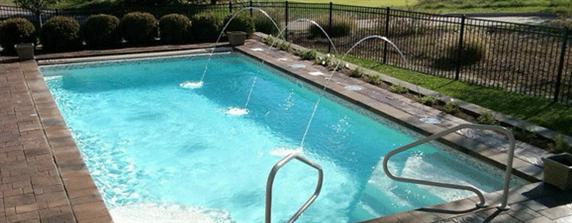 San Juan fiberglass pool